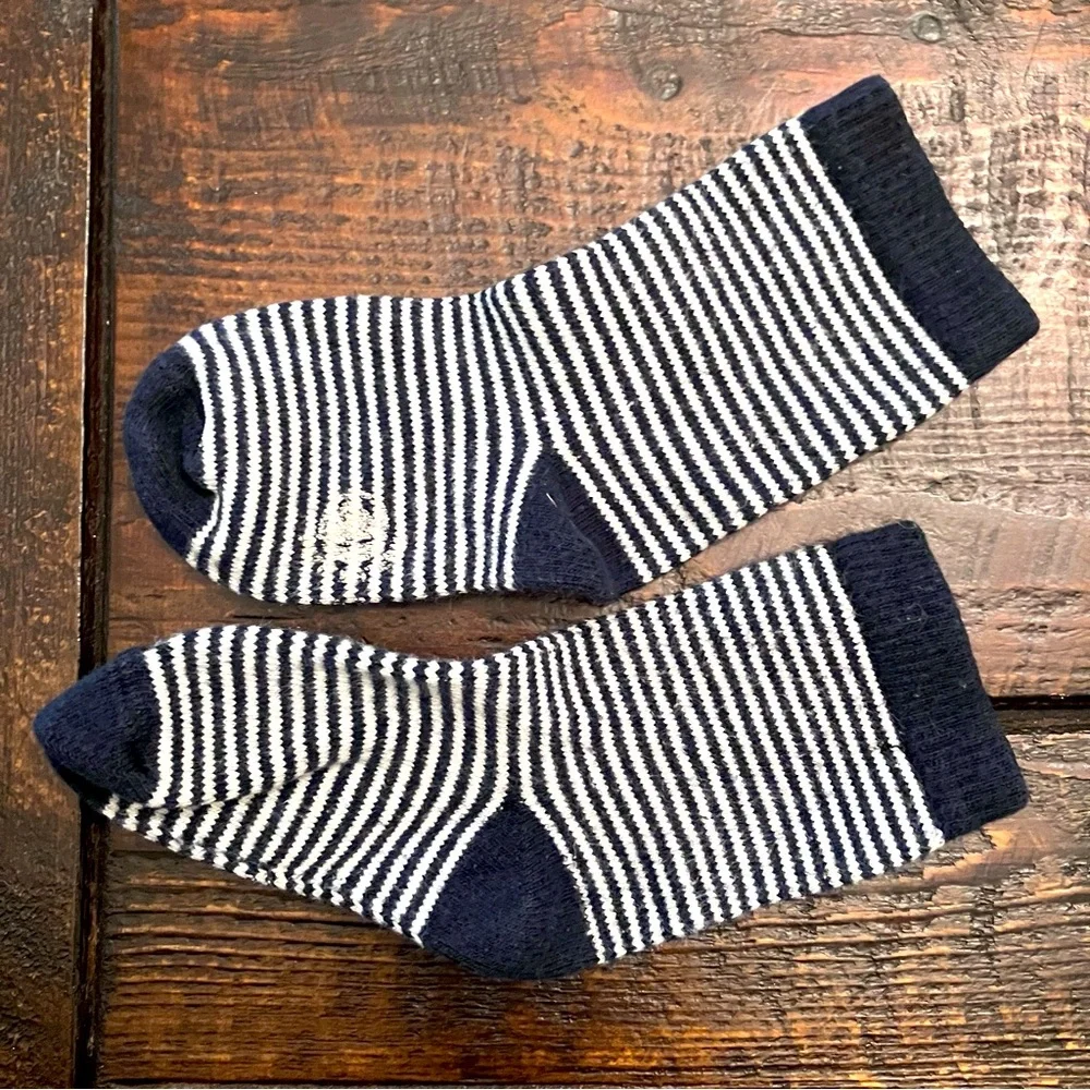 Petit Bateau Striped Socks - Size 6-12 months